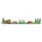 22-Piece Lighted & Animated Christmas Train Set